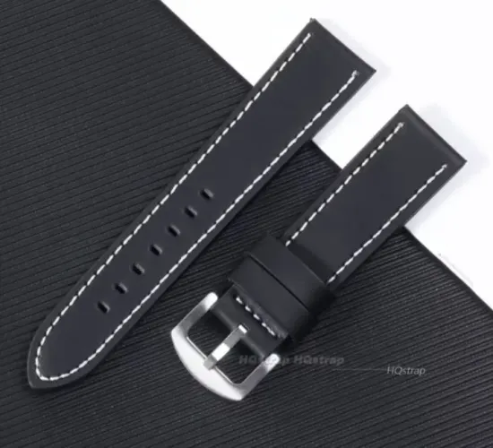 Pulseira de couro universal largura 22mm para relogio