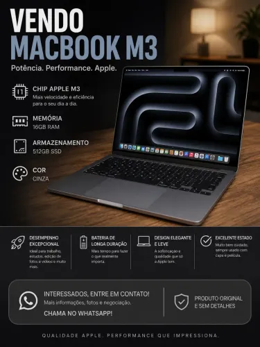 VENDO MACBOOK AIR 13 polegadas
