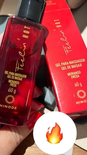 Feelin' hot gel para massagem