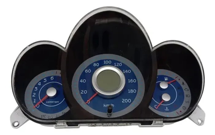 Painel Instrumentos Chery Face 1.3 16v 2011 2012 2013 2014 Azul