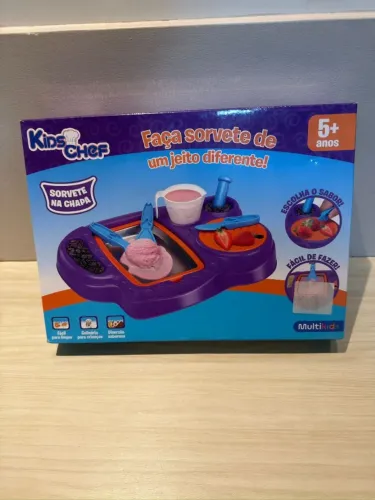 Kids Chef Sorvete Na Chapa