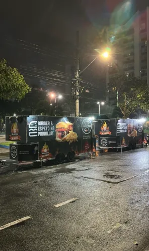 PASSO PONTO COMERCIAL NA PRAÇA DE BENTO FERREIRA - 2 FOOD TRUCK AÇO INOX