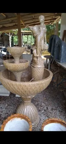 Fonte Camponesa Taças quedas efeito Granito 