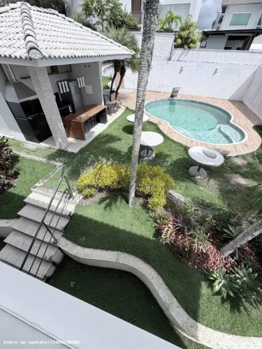Casa em Condomínio para Locação em Camaçari, Alphaville (Abrantes), 5 dormitórios, 5 suíte
