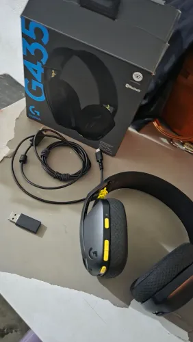 Headset Gamer sem fio logitech G435 lightspeed