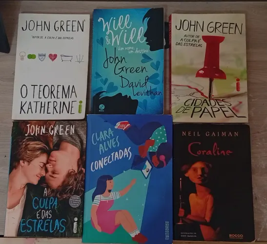 Livros variados, inteiros e em ótimo estado