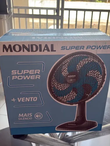 VENTILADOR MONDIAL 30 centímetros, lacrado na caixa