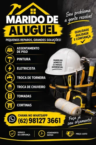 Pequenos reparos marido de aluguel construção em geral