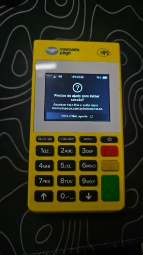 Máquina de cartão mercado pago(Point 2)