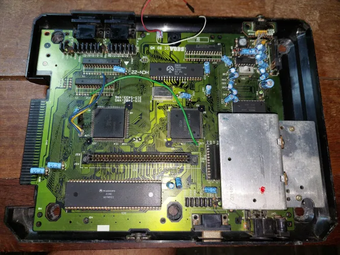 Placa do Sega Mega Drive 