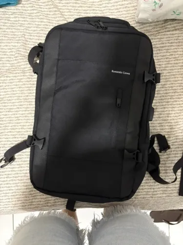 Mochila Viagem Feminina Masculina Para Notebook Executiva Cor Preto