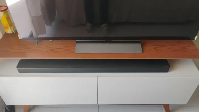 Sound bar LG com subwoofer