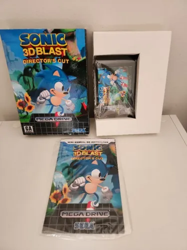 Cartucho Mega Drive Sonic 3D Blast Director's Cut