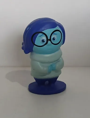 BONECO MINIATURA ORIGINAL DIVERTIDA MENTE TRISTEZA PIXAR