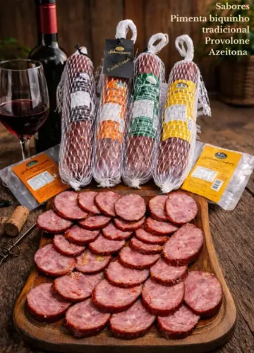 Vendo Salame Caipira gourmet