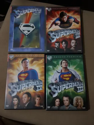 Dvds de SUPERMAN ( I, II ,III IV)
