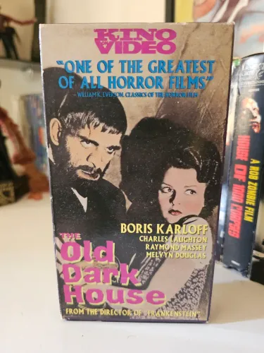 Fita Vhs The old Dark House Importada 