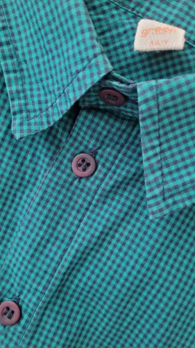 Camisa xadrez 8 anos