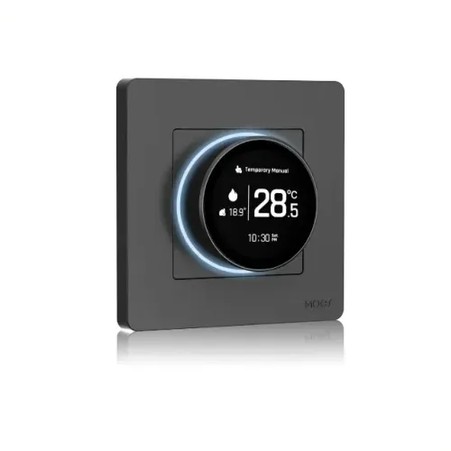 Termostato Inteligente Moes Zigbee Botão Giratório Wifi