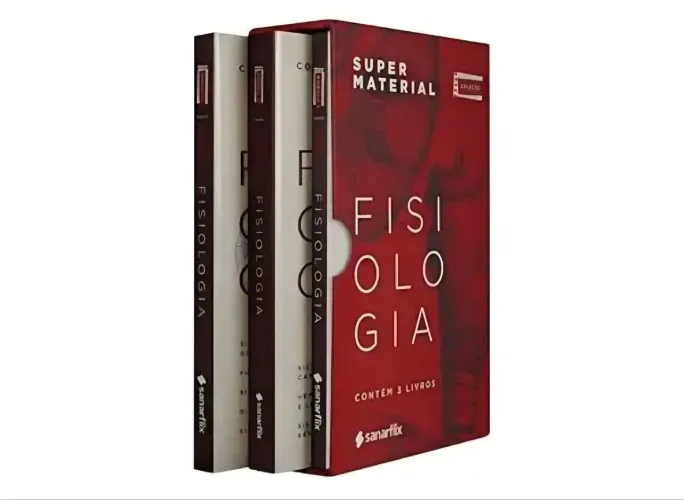 Box 3 livros Fisiologia Humana