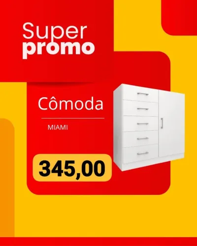 Cômoda Miami