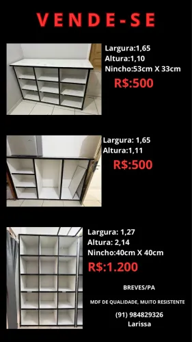 Móveis eM MDF