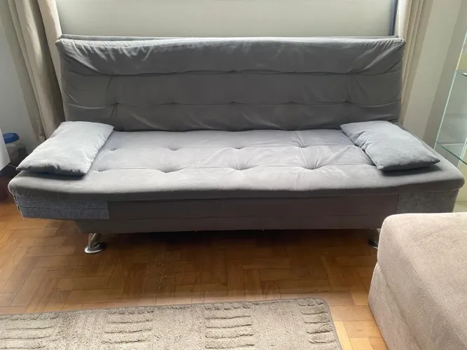 Sofá cama - BAIXOU MAIS AINDA O PREÇO /2 Almofadas 
