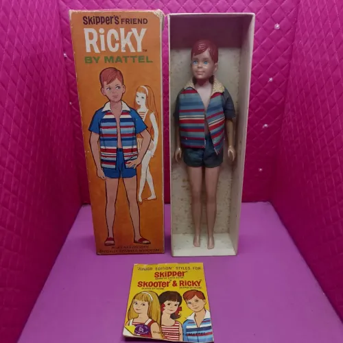 Antigo Boneco Ricky Barbie anos 60