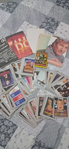 Lote fichas Revista Set Cinema