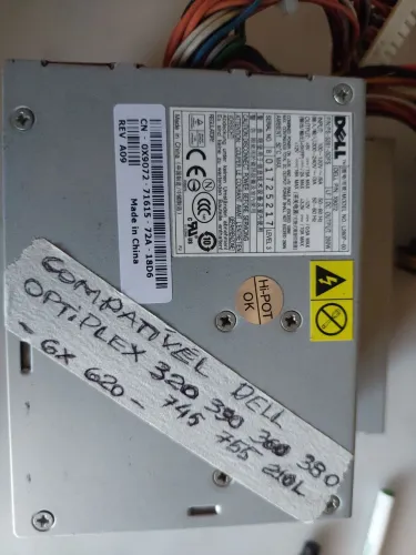 Fonte PC DELL OPTIPLEX modelo L280P-00