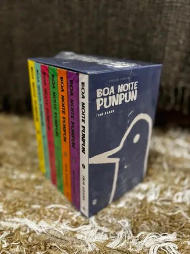 (LACRADO) Mangá Boa Noite Punpun - Box Completo Vols. 1 ao 7