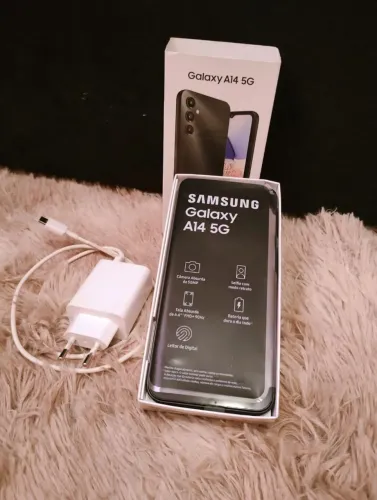 Samsung Galaxy A14 128GB - Completo na Caixa!