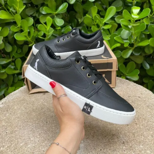 Sapatênis Masculino Preto Casual