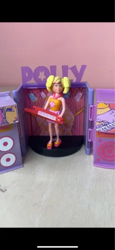 polly pocket vintage polly rock n pop concert stage anos 2000