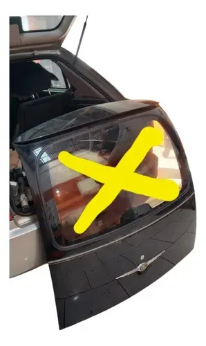 Tampa Traseira Porta Malas Chrysler Pt Cruiser Classic 2007 Preto