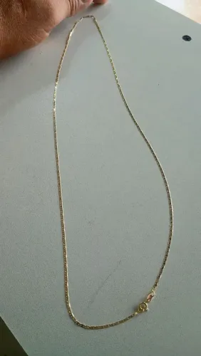Cordão de ouro 18 cm 60cm