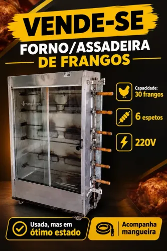 Máquina de assar frango