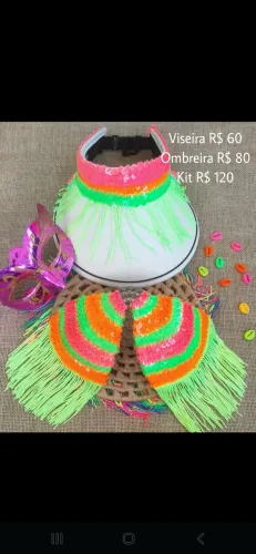 Acessórios carnaval( A PARTIR DE 25, 00)