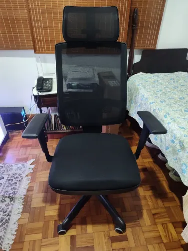 Cadeira Ergonômica Presidente Brizza Plaxmetal