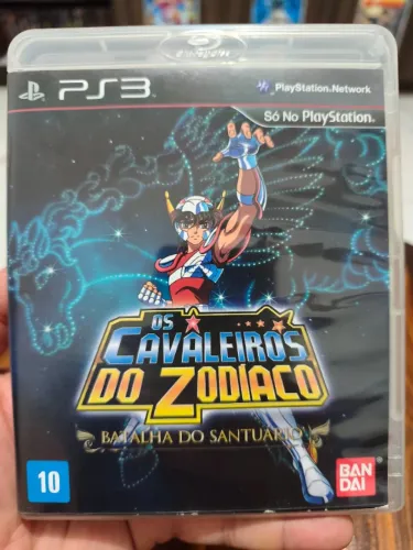 PS3 Game: Cavaleiros do Zodíaco (Mídia Física Original)