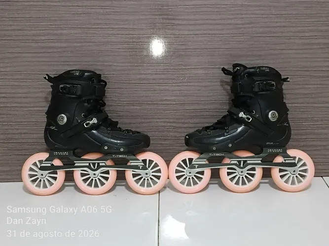 PATINS SEBA FR1 COM RODAS 125MM NOVÍSSIMAS ZERO BASE TRAXART T-TECH