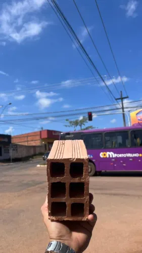 TIJOLO DE PRIMEIRA LINHA COM QUALIDADE GARANTIDA! ?