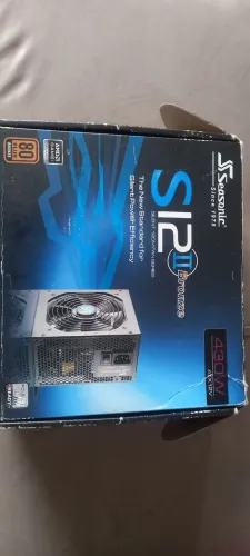 Fonte Seasonic 430W Usada Funcionando Perfeitamente