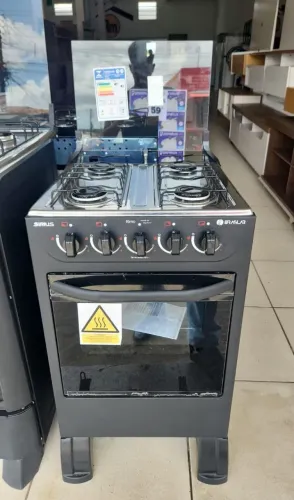 Fogão Braslar 4 Bocas Mesa de Inox Novo - Entrega Grátis