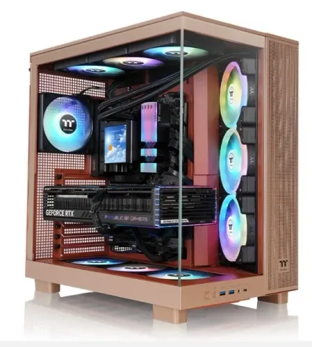 GABINETE TT VIEW 380 XL TG ARGB MID TOWER GRAVEL SAND