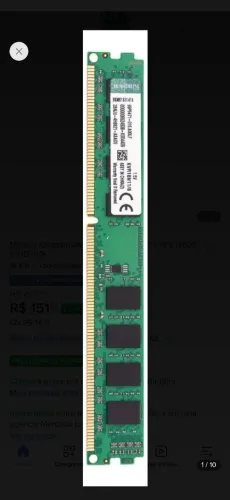 Memória ddr3 8gb Kingston
