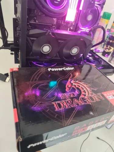 Placa de vídeo Rx 580 8gb Reddragon