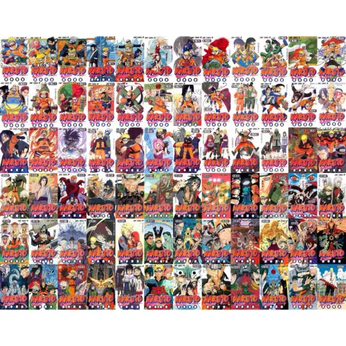 Mangá Naruto POCKET NOVO - 10 unidades de volumes variados 
