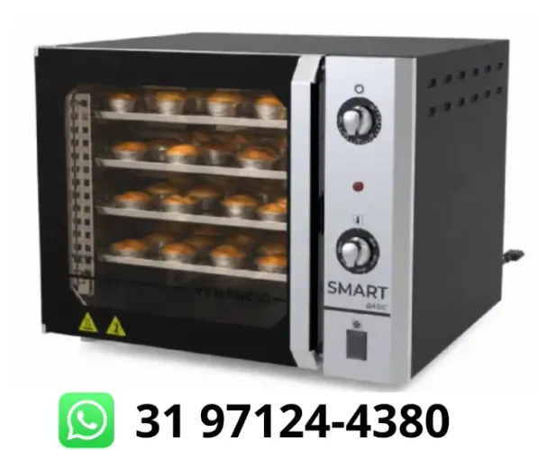 Forno Convector 4 Assadeiras Venâncio Novo