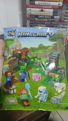 Pacote Lego Minecraft